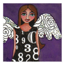 Lucky Numbers Angel - print