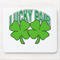 Lucky Pair Naughty Women's Mouse Pad