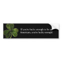 Lucky Patriot bumper stickers