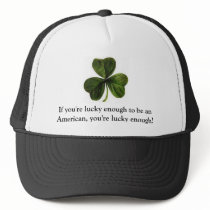 Lucky Patriot Trucker Hat