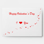Lucky Pinkie Valentine's Day Envelope