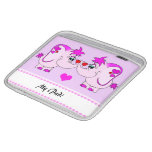 Lucky Pinkie Valentine's Day iPad Sleeve
