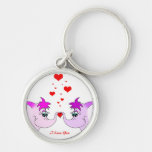 Lucky Pinkie Valentine's Day Keychain
