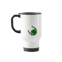 Lucky Pinup Travel Mug Sexy St Patrick's Day Mug