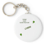Lucky Play Chess keychains