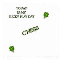 Lucky Play Chess Posters