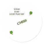 Lucky Play Chess Sticker