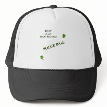 Lucky Play Day Bocce Ball Trucker Hat