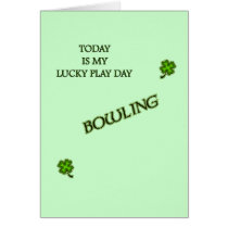 Lucky Play Day Bowling Cards