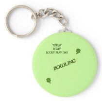Lucky Play Day Bowling Keychains