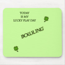 Lucky Play Day Bowling Mousepad