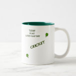 Lucky Play Day Cricket Coffee Mugs