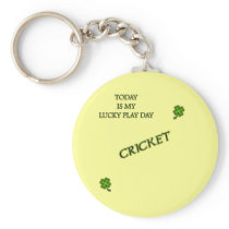 Lucky Play Day Cricket Keychains
