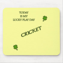 Lucky Play Day Cricket Mousepads