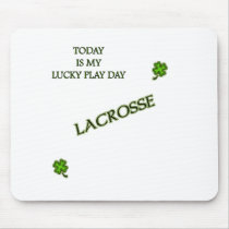 Lucky Play Day Lacrosse Mouse Pads
