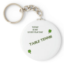 Lucky Play Ping Pong Keychains