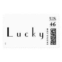 Lucky, postage stamp