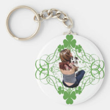 Lucky Puppy Keychain