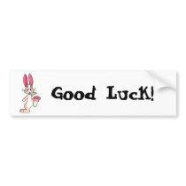 Lucky Rabbit Bumper Sticker