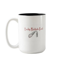 Lucky Rabbits Foot mugs