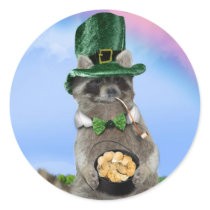 Lucky Raccoon stickers by gravityx9 Lucky Raccoon stickers