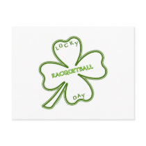 Lucky Racquetball Postcard