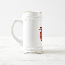Lucky Red Dragon Stein mugs by GSquared Lucky Red Dragon Stein mugs