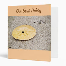 Lucky Sand Dollar Vinyl Binders