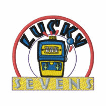 Lucky Sevens embroidered shirts by ZazzleEmbroidery Lucky Sevens embroidered shirts