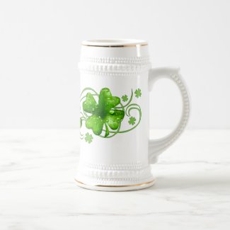 Lucky Shamrock Keepsake Coffee Mug