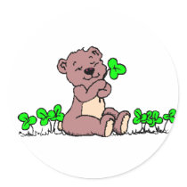 Lucky Shamrock Patch stickers by fstasu Lucky Shamrock Patch stickers