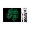 Lucky Shamrock postage by brev87 Lucky Shamrock postage