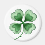 Lucky Shamrock Refrigerator Magnet