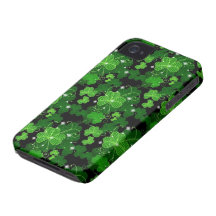 Lucky Shamrocks iPhone 4 Case