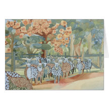 Lucky Sheep Card