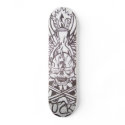 Lucky Skull Skate Deck skateboards by ShaquitaJenkins Lucky Skull Skate Deck skateboards