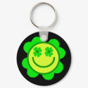Lucky Smiley keychains by BambiW Lucky Smiley keychains