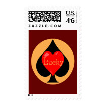 Lucky Spades Stamps