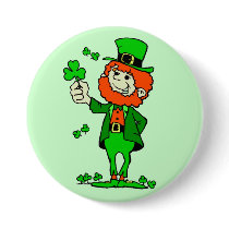 Lucky St. Patrick's Button