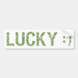 Lucky St. Patrick's Day Bumper Sticker