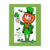 Lucky St.Patrick's Day Postcard by elenaind Lucky St.Patrick's Day Postcard