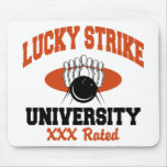 Lucky Strike Bowling University XXX Rated mousepads