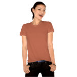 Lucky T-Shirt Pinup Girl Shirt Organic T-shirt