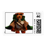 Lucky the Beaver Knight Postage