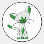 Lucky the Cat Sticker (Meet the Mews)