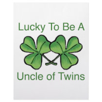 Lucky To Be A Uncle Of Twins letterhead by Scrappintwins Lucky To Be A Uncle Of Twins letterhead