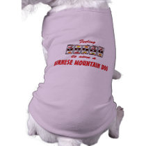 Lucky to Own a Bernese Mountain Dog Fun Dog Design Pet Tee