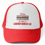 Lucky to Own a Canadian Hairless Cat Fun Cat Desig Mesh Hat