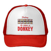 Lucky to Own a Donkey Fun Design Trucker Hat