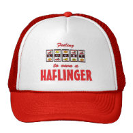 Lucky to Own a Haflinger Fun Horse Design Trucker Hat